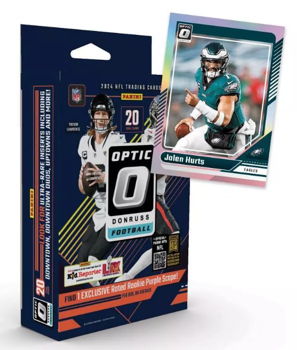 NFL Football Trading Cards Hanger Box 20 Cards R206493