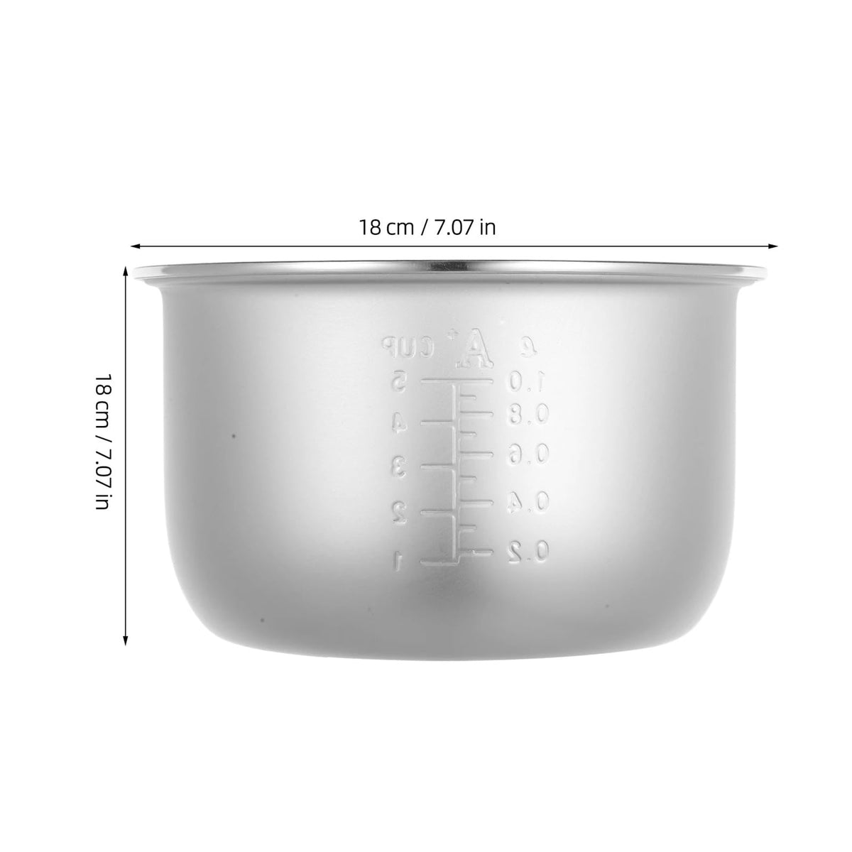 Stainless Steel Nonstick Electric Pressure Cooker Inner Pot 2L C9589