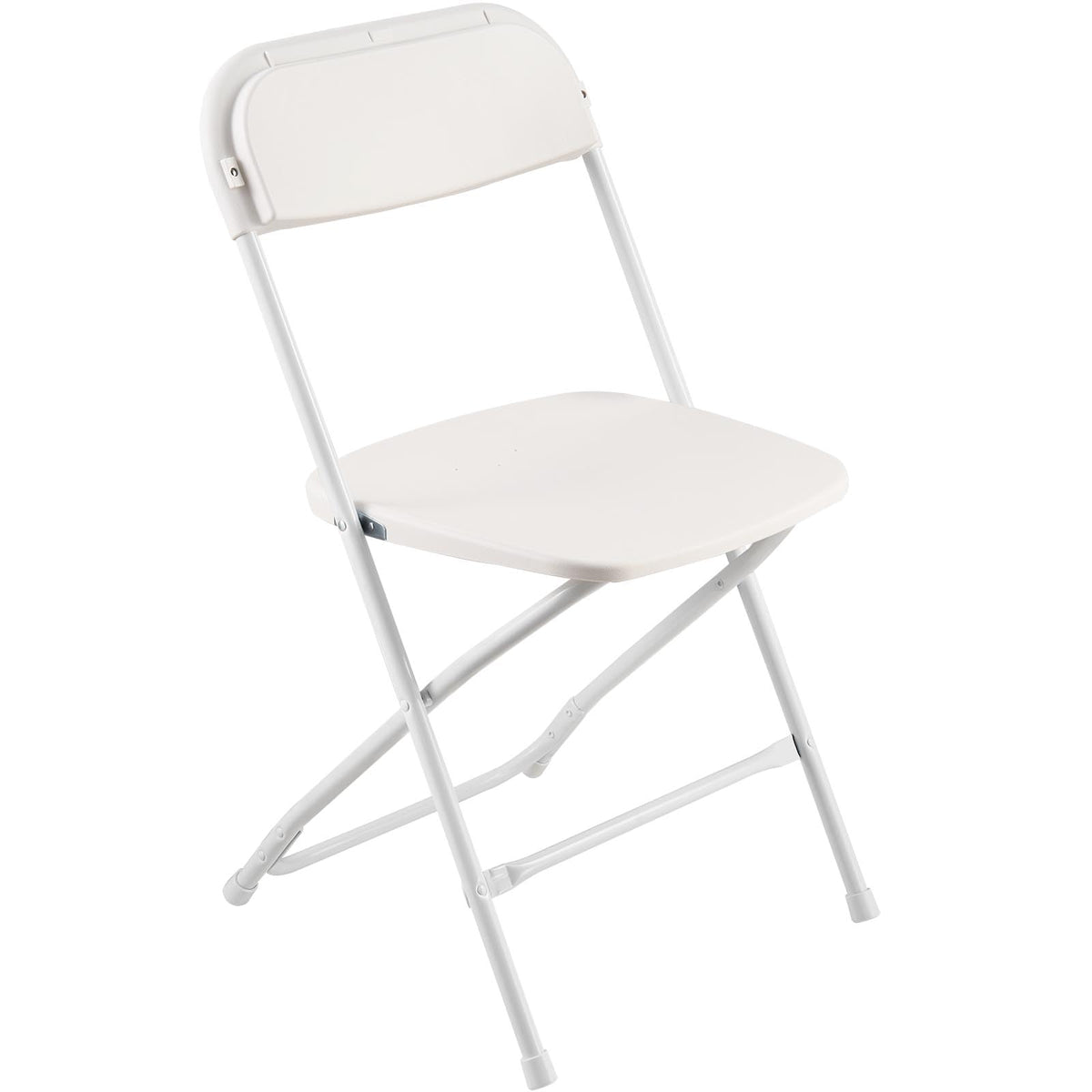 4 Pack Folding Plastic Chairs with Metal Frame Y18227