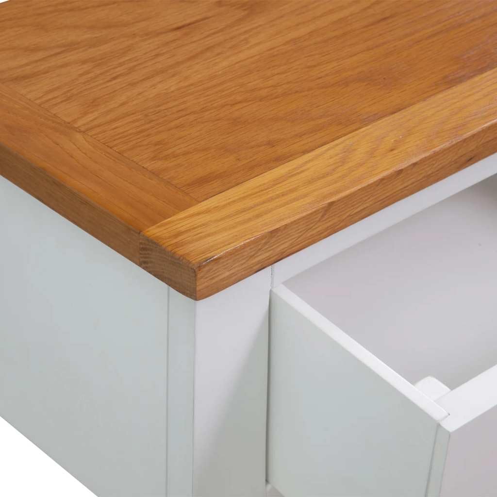 Solid Oak Wood Console Table Y327008