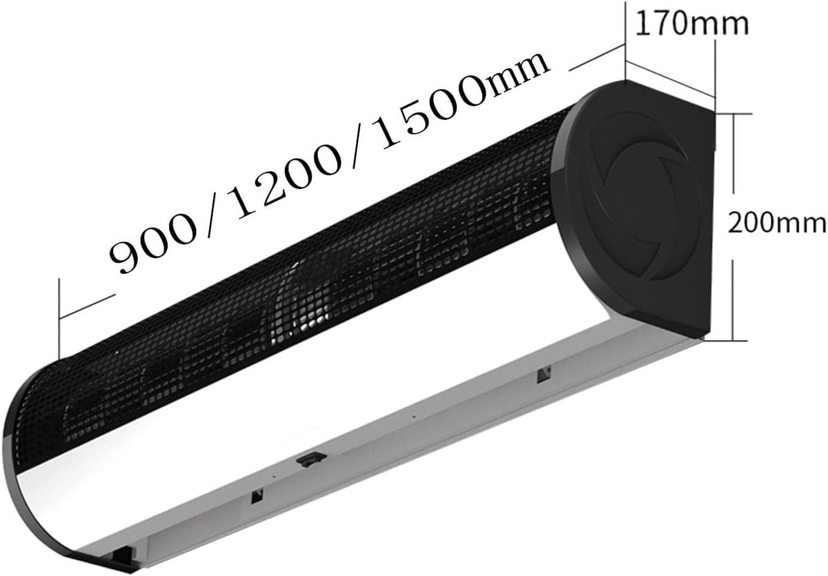 Commercial Indoor 2 Speed Wall-mounted Air Curtain P9163
