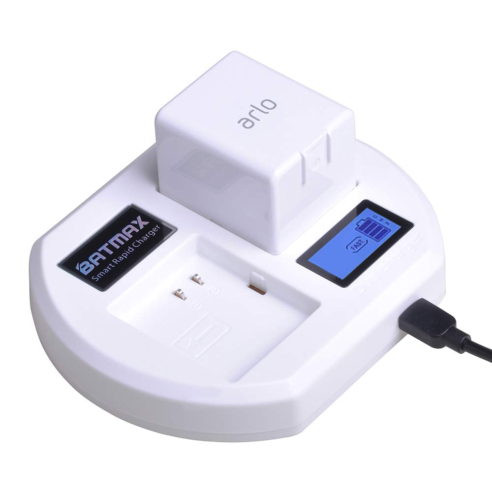 LCD USB Dual Battery Charging Station V259