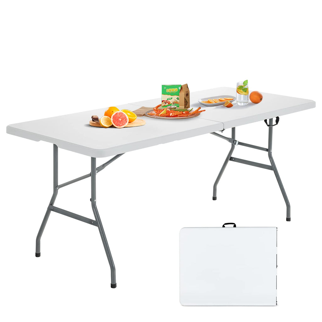6FT Portable Folding Picnic Table with Handle I799970