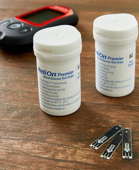 Blood Glucose Test Strips 100 Count A5186