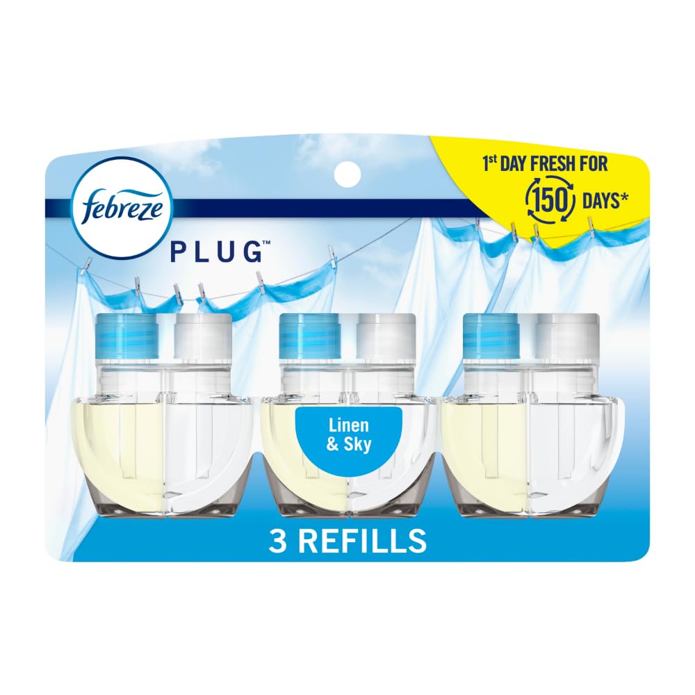 Plug-In Air Freshener Scented Oil Refill 0.87oz 3 Count Y1655