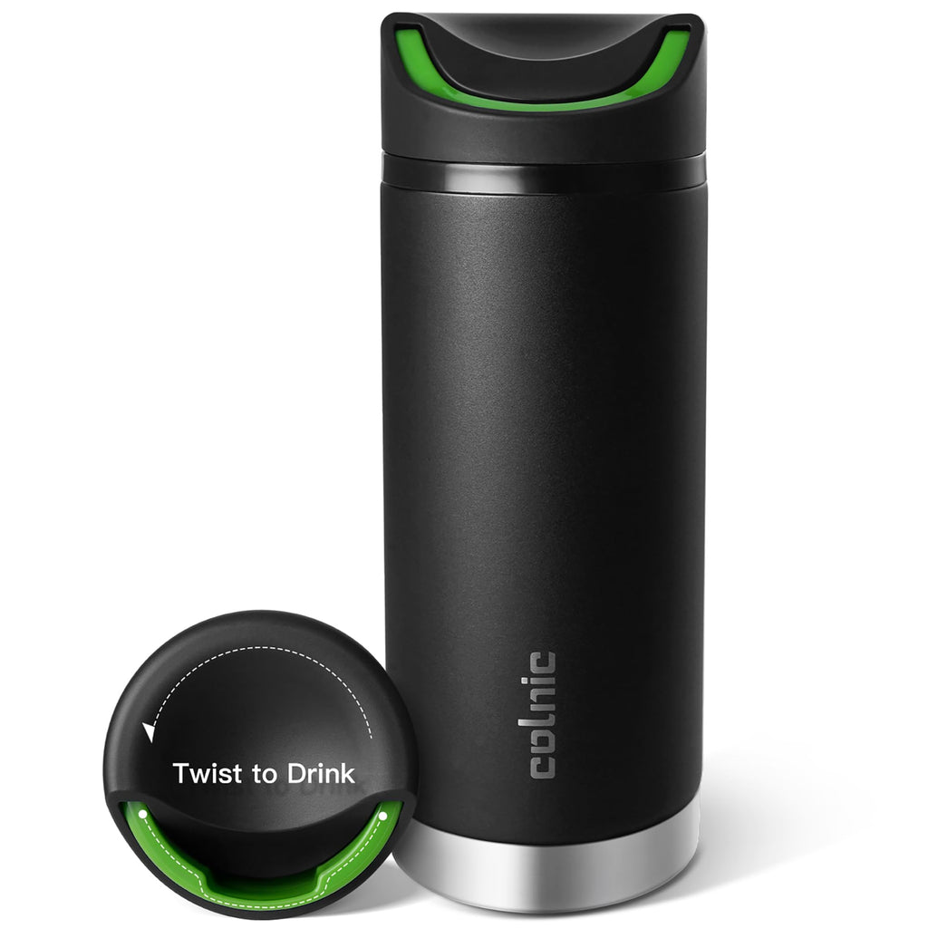 16 oz Insulated Stainless Steel Travel Coffee Mug with Lid M973
