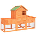 2-Tier Wooden Rabbit Hutch D1584