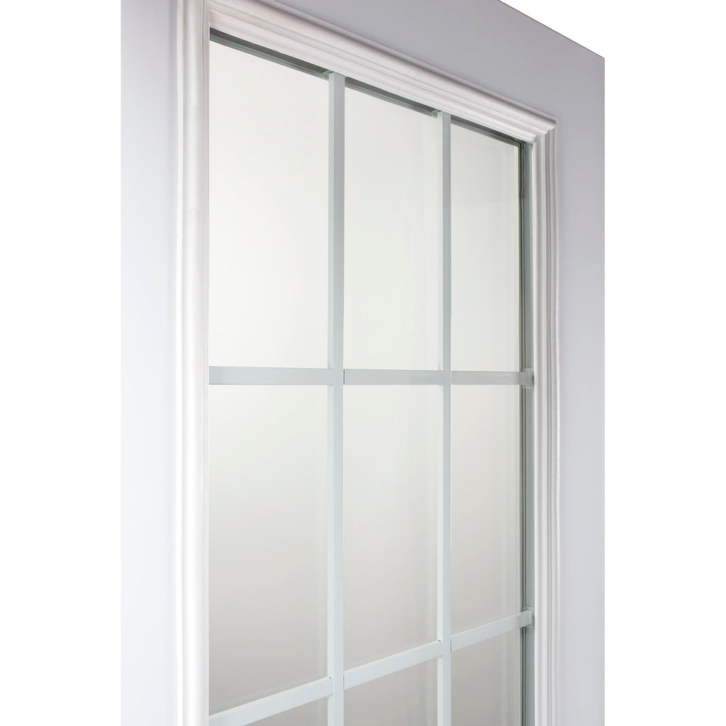 Steel Primed Left Hand Outswing Prehung Door Full Lite 36"x80" V16915