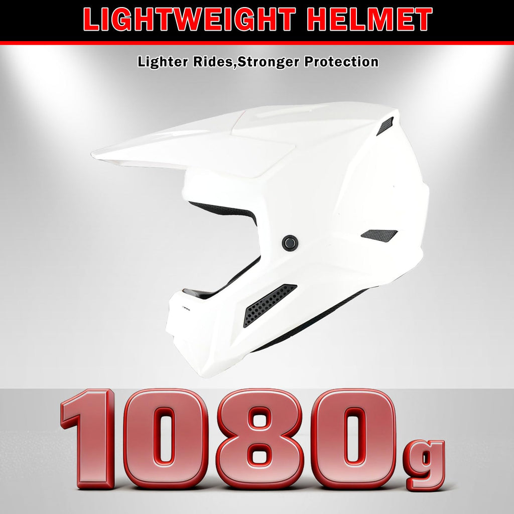 Youth Motocross Helmet with Goggles and Gloves C614
