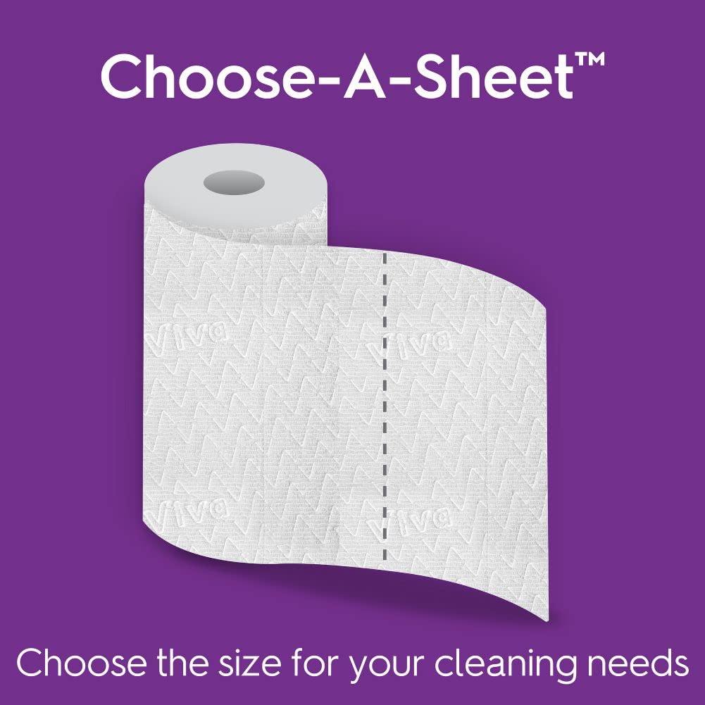Choose-A-Sheet Paper Towels, 6 Big Rolls H198