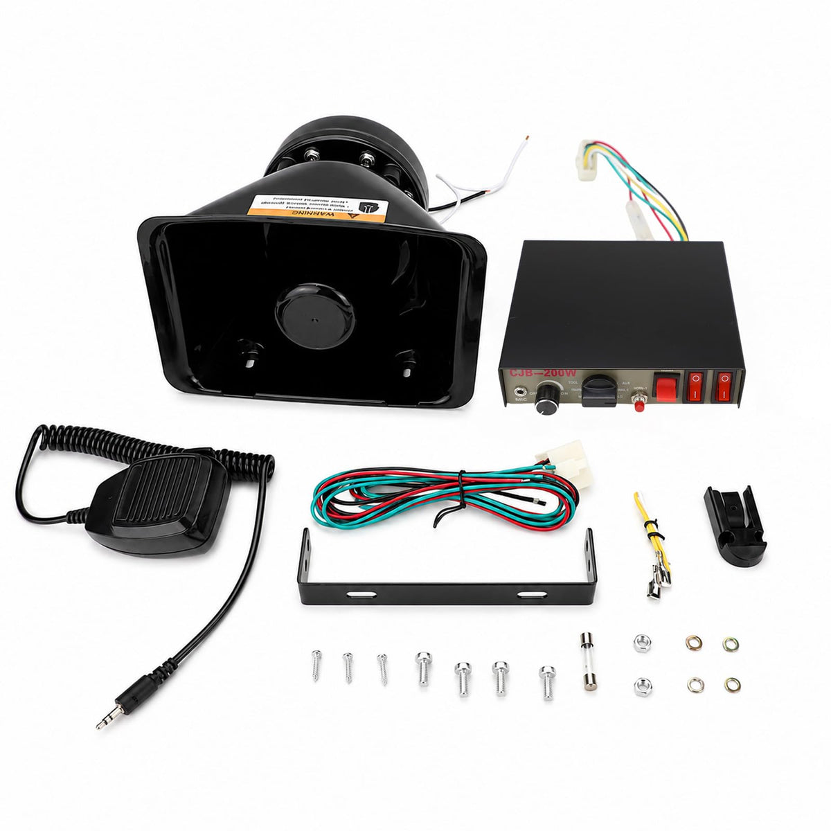 12V 200W Vehicle Public Address System Kit J194