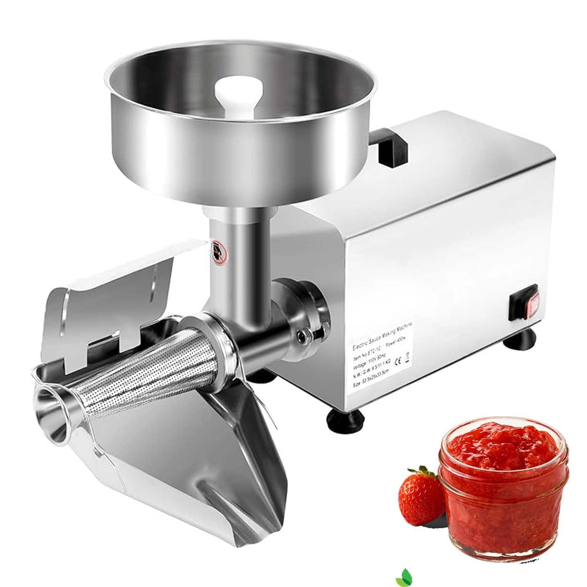 450W Electric Food Press with Steel Filter S5979