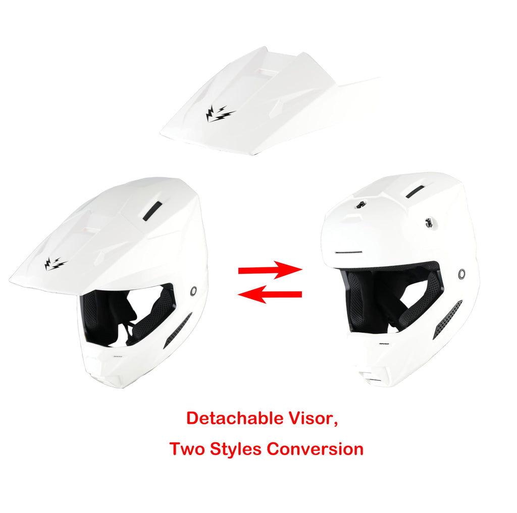 Youth Motocross Helmet with Goggles and Gloves C614