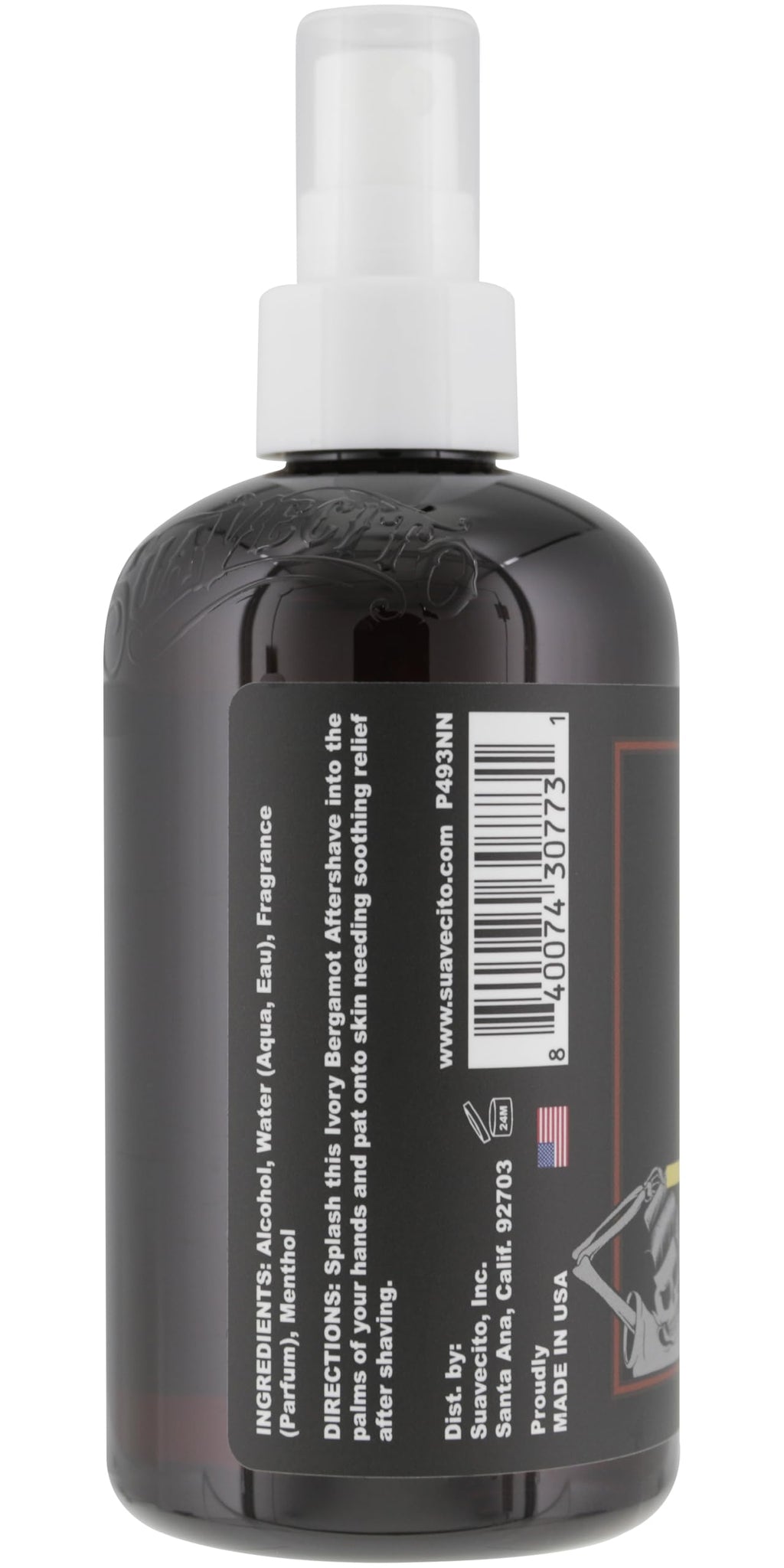 Black Amber Aftershave 8 oz Pump Spray Q4490