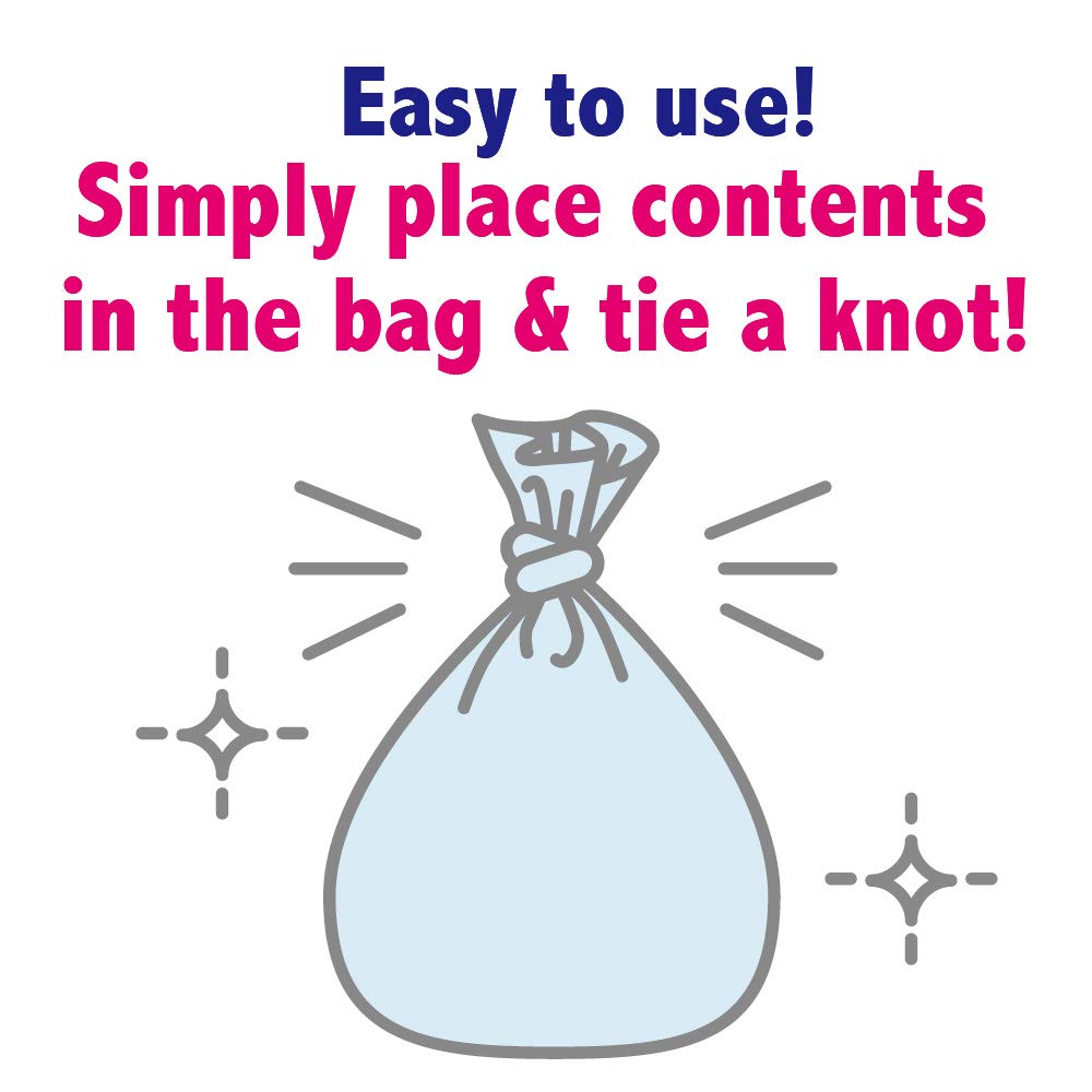 Unscented Cat Waste Disposal Bags 120 Count V383