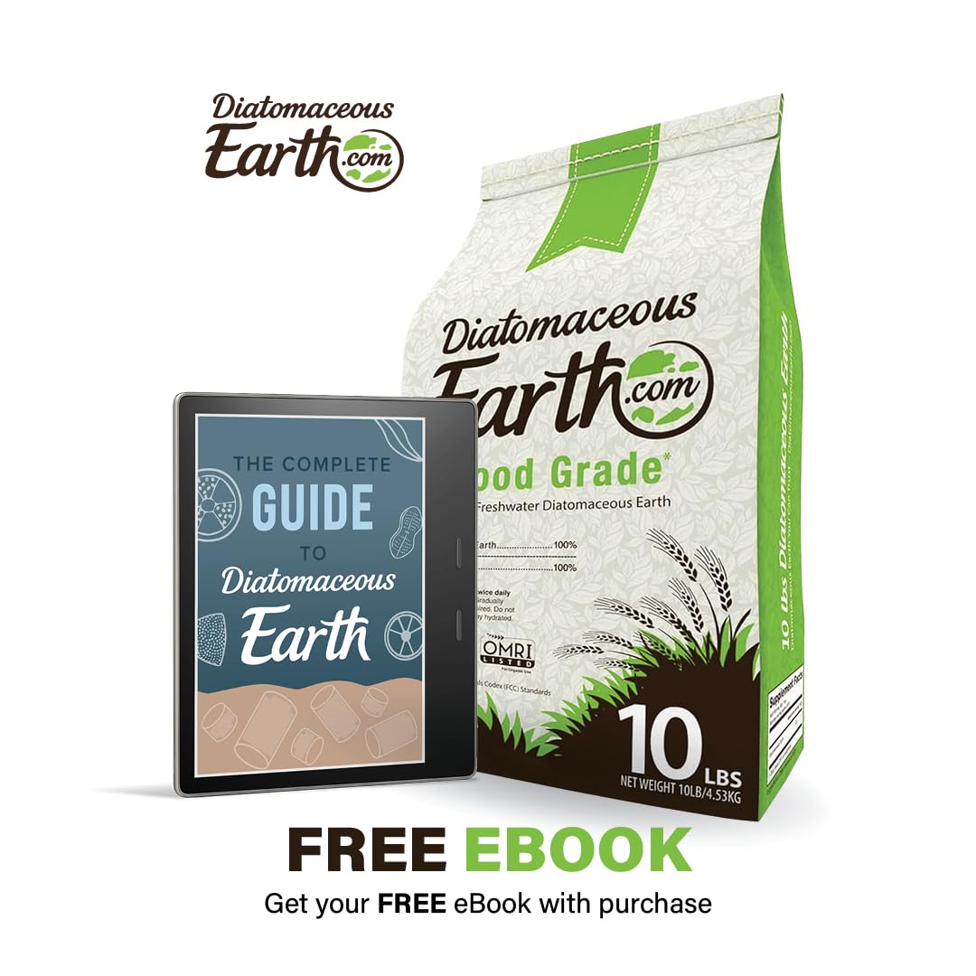 Food Grade Diatomaceous Earth 10lb Organic Powder K990881