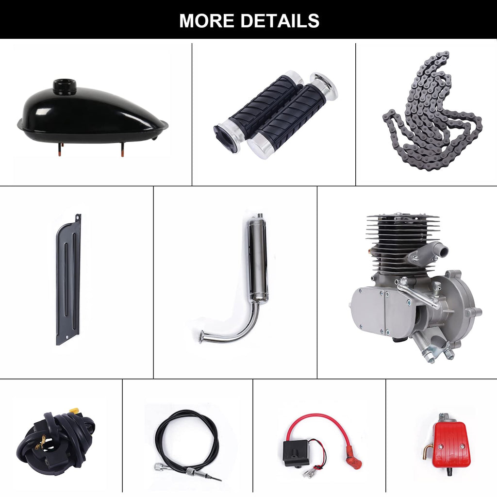 100cc 2 Stroke Air-Cooling Bicycle Engine Kit K539