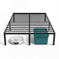 Queen Size 18 Inch Metal Platform Bed Frame Y740