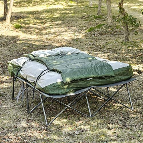 Folding Camping Cot with Pillows C15611