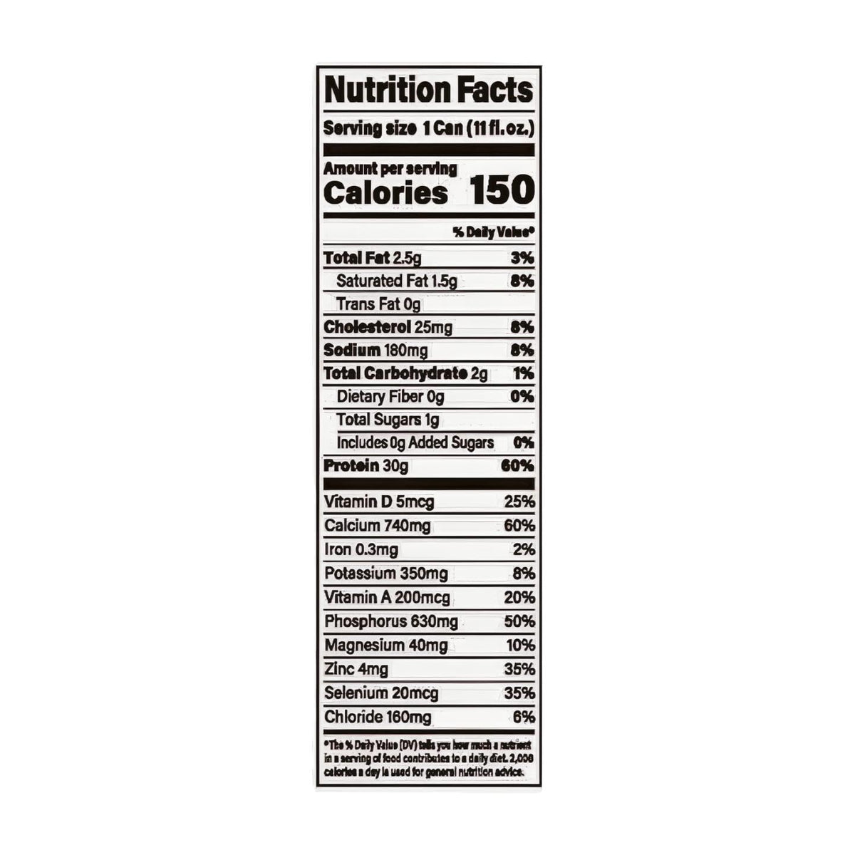 12 Pack Vanilla Milk Shake 30g Protein 1g Sugar Lactose-Free E349308