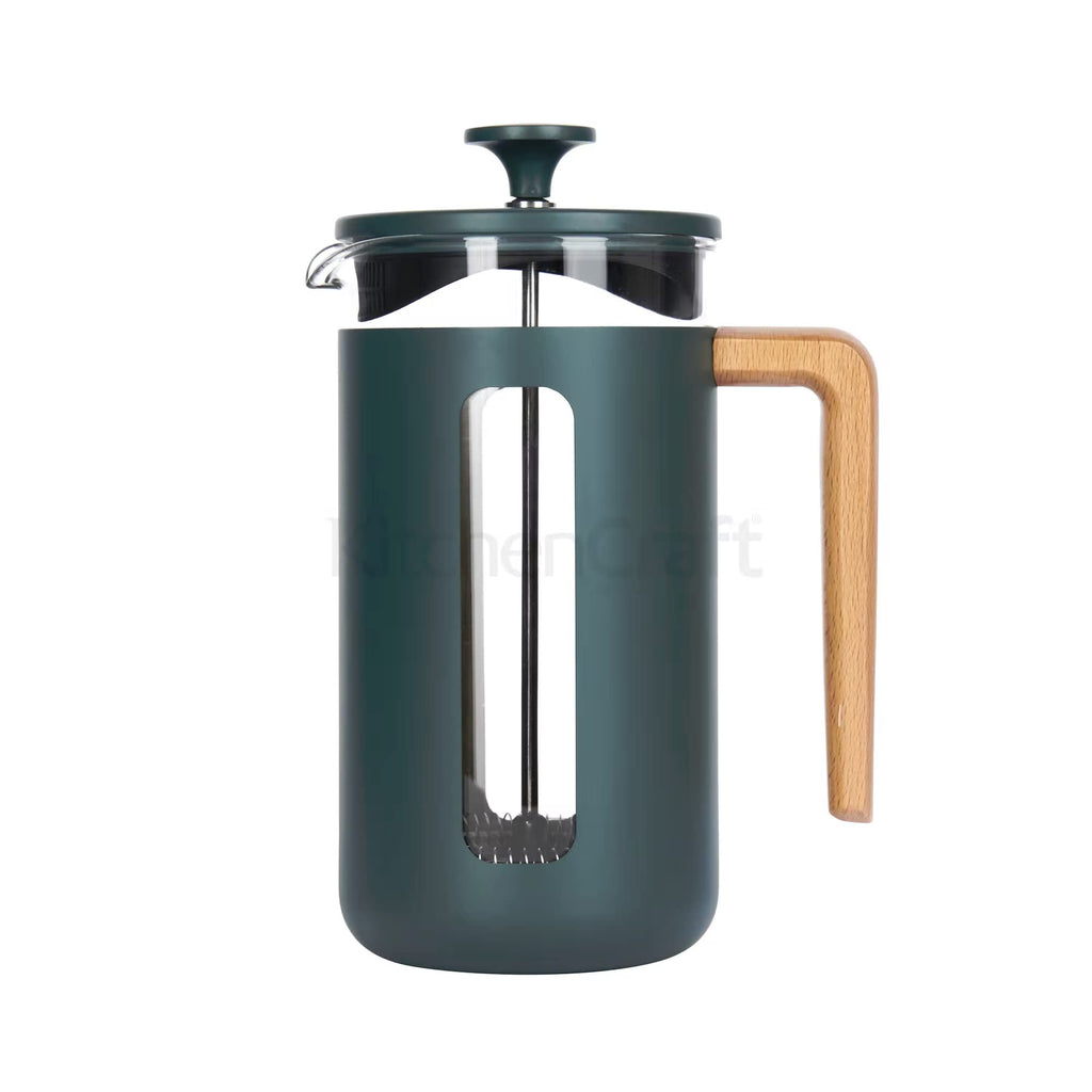 8 Cup Green Stainless Steel French Press R307438