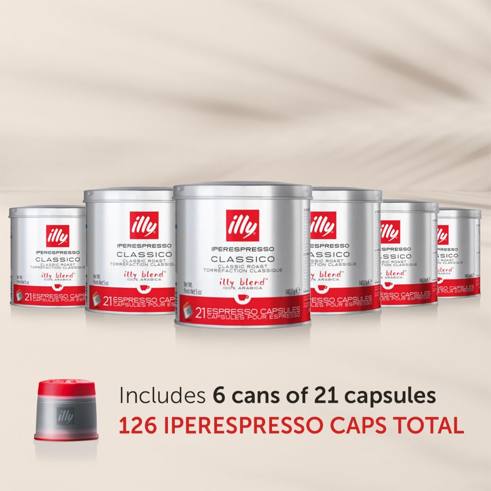 Medium Roast Coffee Capsules, 21 Count, 6 Pack L5394