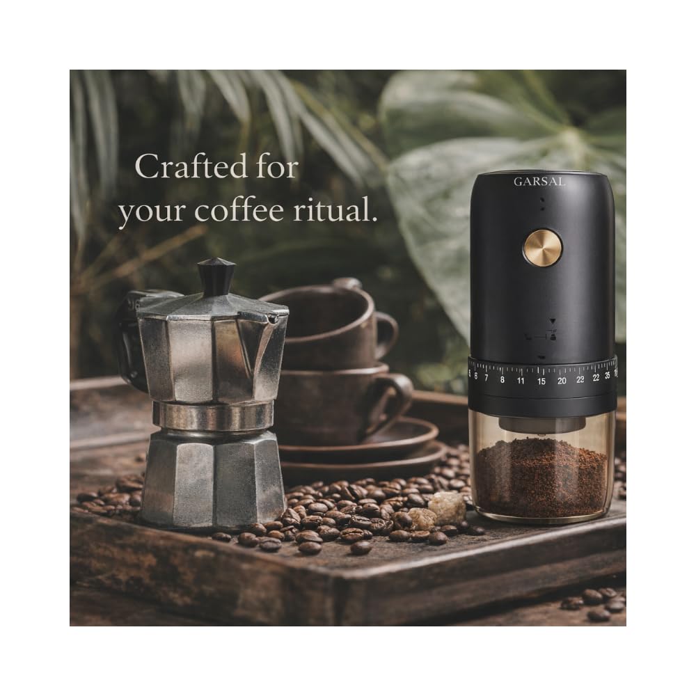 Electric Burr Coffee Grinder with 40 Grind Settings Q108