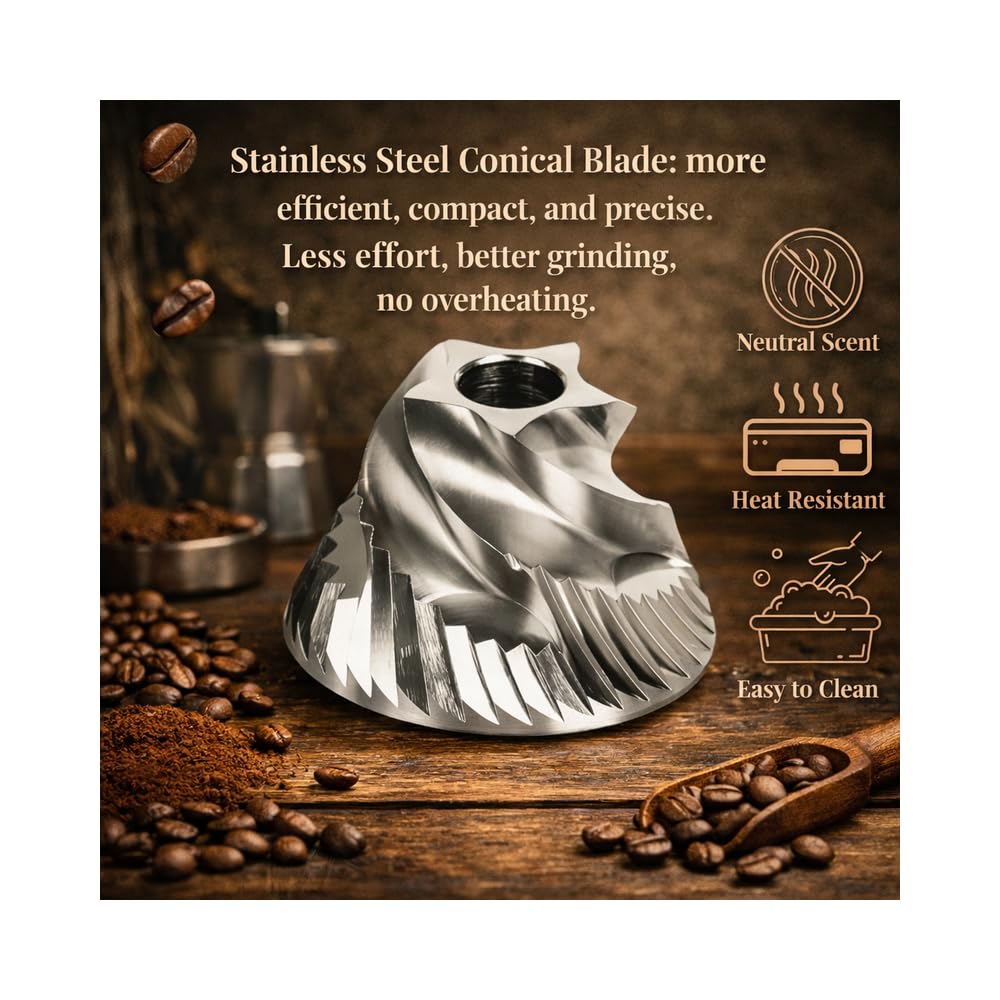 Electric Burr Coffee Grinder with 40 Grind Settings Q108