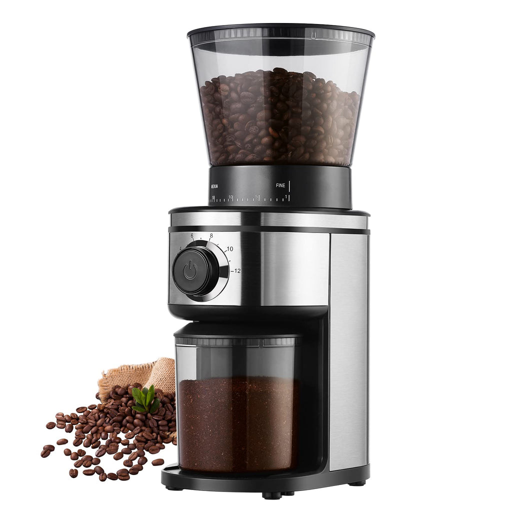 Electric Conical Burr Coffee Grinder with 30 Adjustable Grind Settings F874790