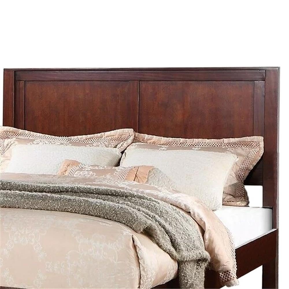 California King Solid Wood Platform Bed with Underbed Storage E5887