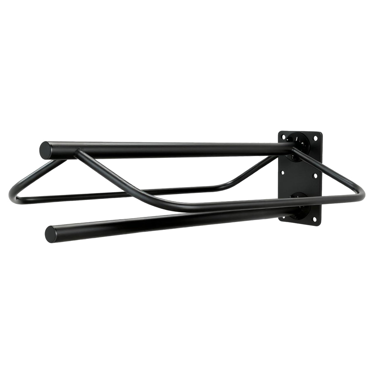 Wall Mount Metal Saddle Rack with Pad Bar N9087