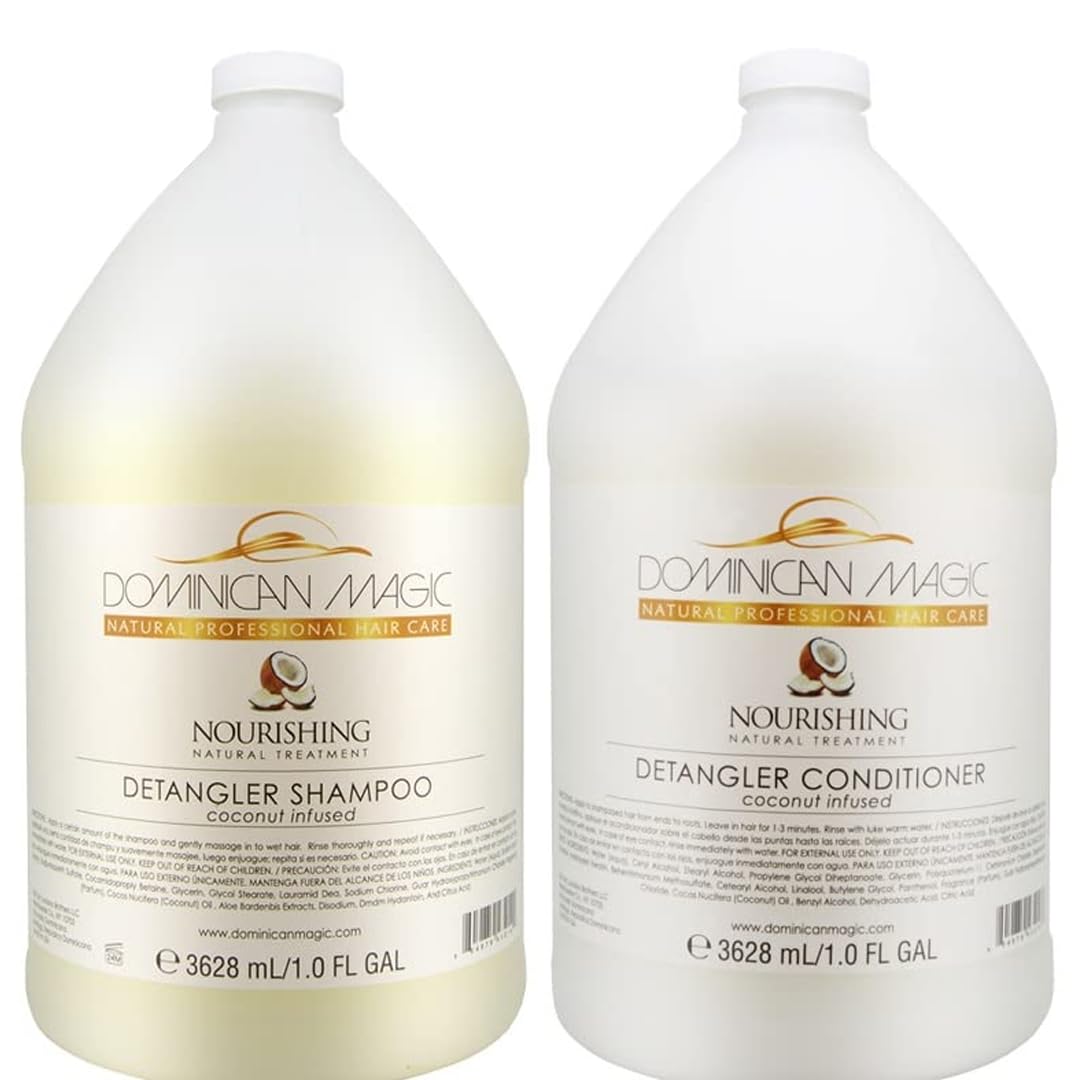 Coconut Oil Aloe Vera Shampoo and Conditioner 1 Gal x 2 C26176