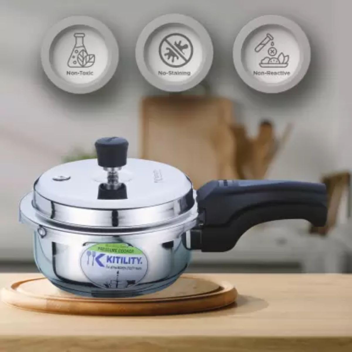 3.5 Quart Stainless Steel Pressure Cooker G615