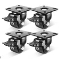 2-Inch Heavy Duty Casters Set of 4 with Brake I5420
