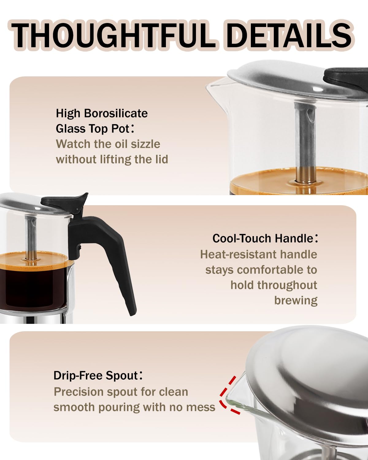 9 Cup 15 oz Stovetop Espresso Moka Pot R94016
