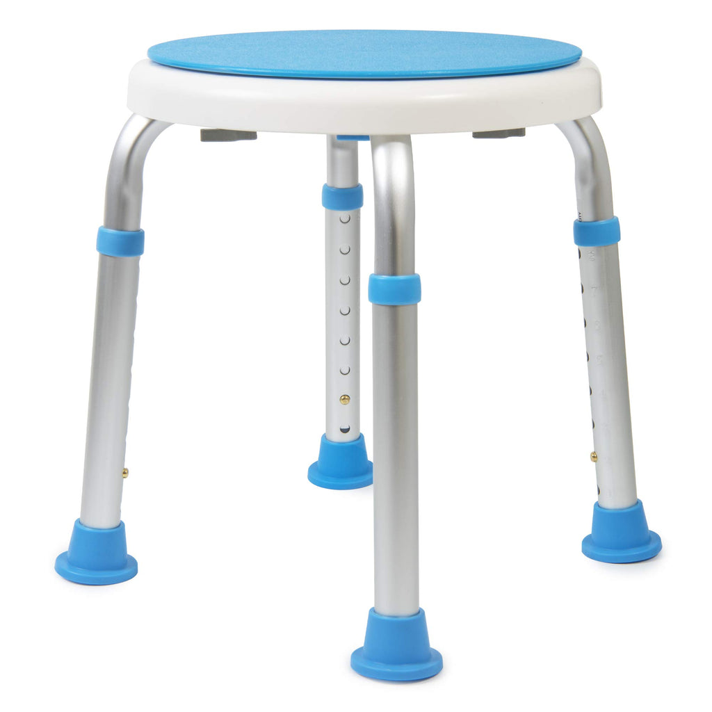 Adjustable Swivel Shower Stool Bench with Anti-Slip Rubber Tips Z4530