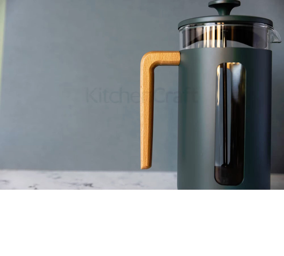 8 Cup Green Stainless Steel French Press R307438