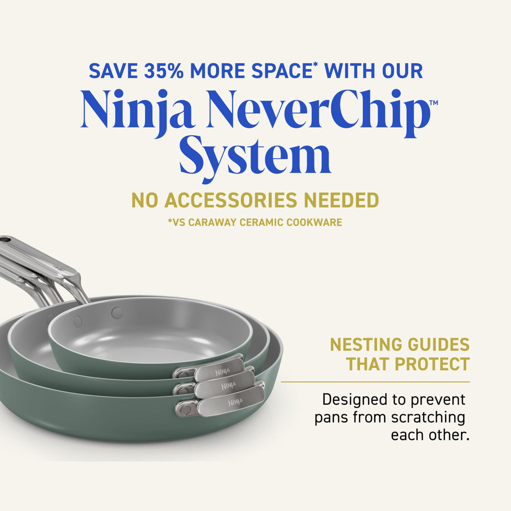 3-Piece Ceramic Fry Pan Set L351428