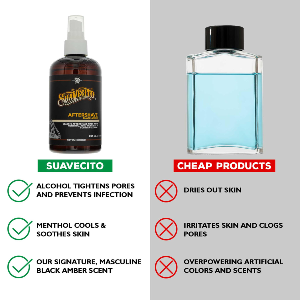 Black Amber Aftershave 8 oz Pump Spray Q4490