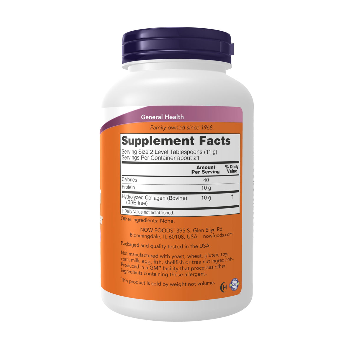 Collagen Peptides Powder 8 oz L5439