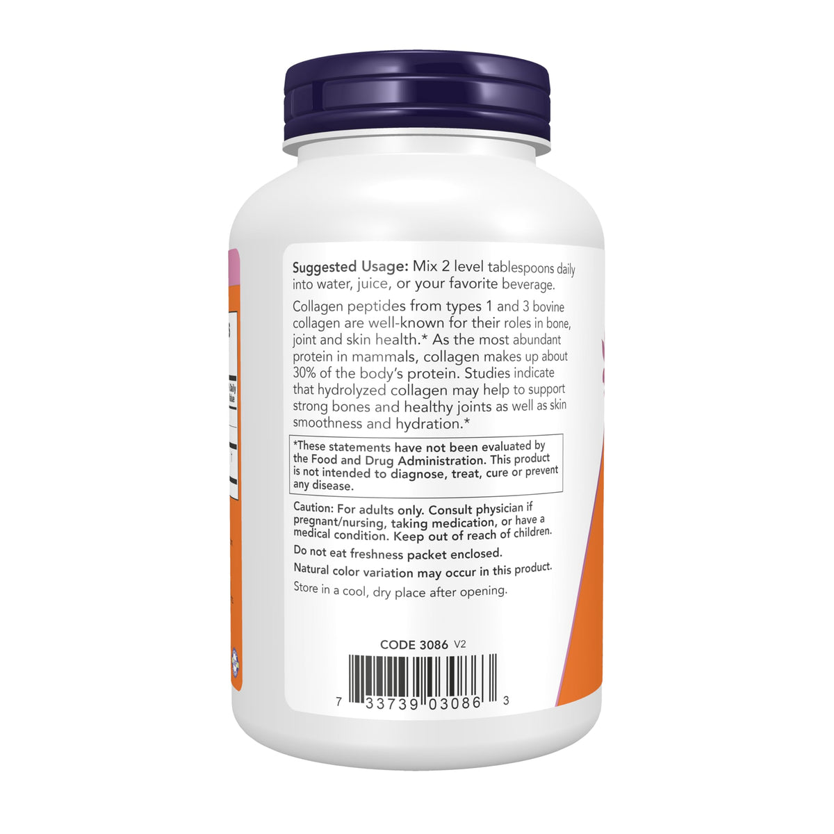 Collagen Peptides Powder 8 oz L5439