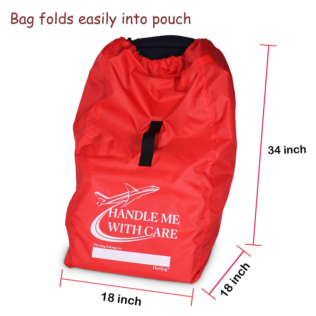 Blue Car Seat Travel Bag H119
