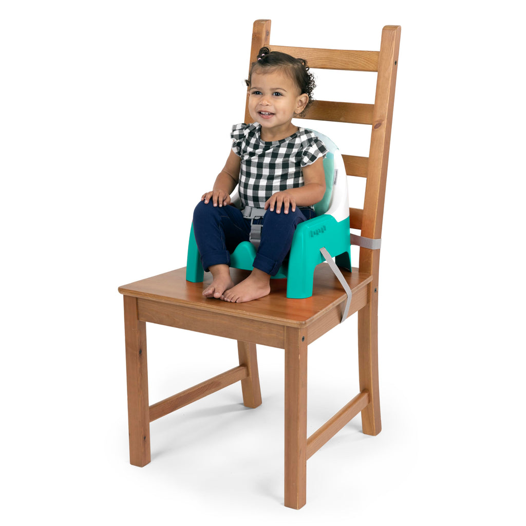 2 in 1 Compact Booster Feeding Seat with Musical Steering Wheel Toy X915