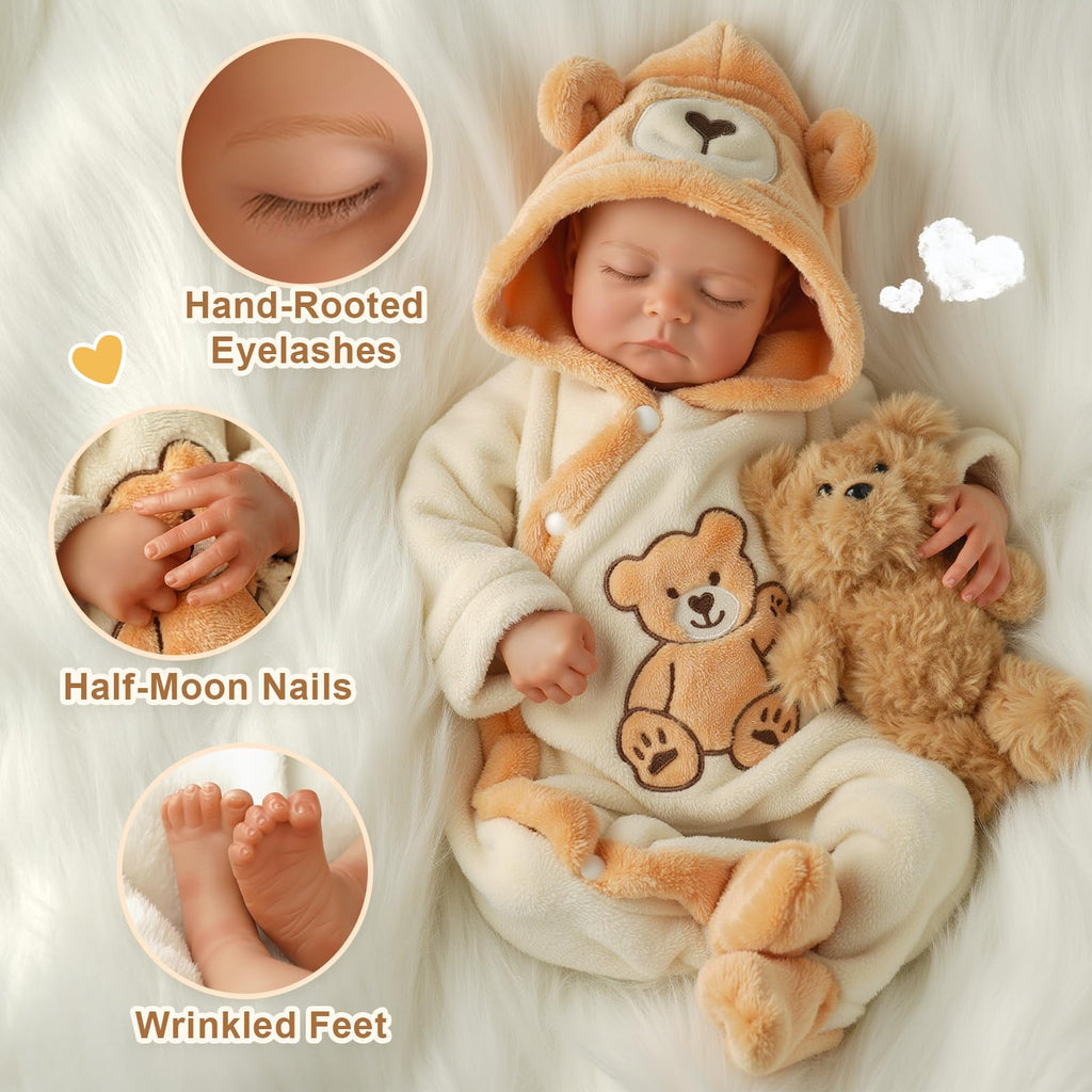 17 Inch Reborn Baby Dolls Boy H3367