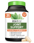 Joint Support Supplement with Glucosamine Chondroitin MSM Curcumin 180 Count D907964