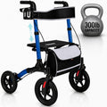 All-Terrain Rollator Walker with 12” Pneumatic Wheels E830866