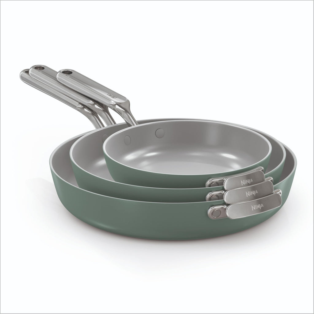 3-Piece Ceramic Fry Pan Set L351428