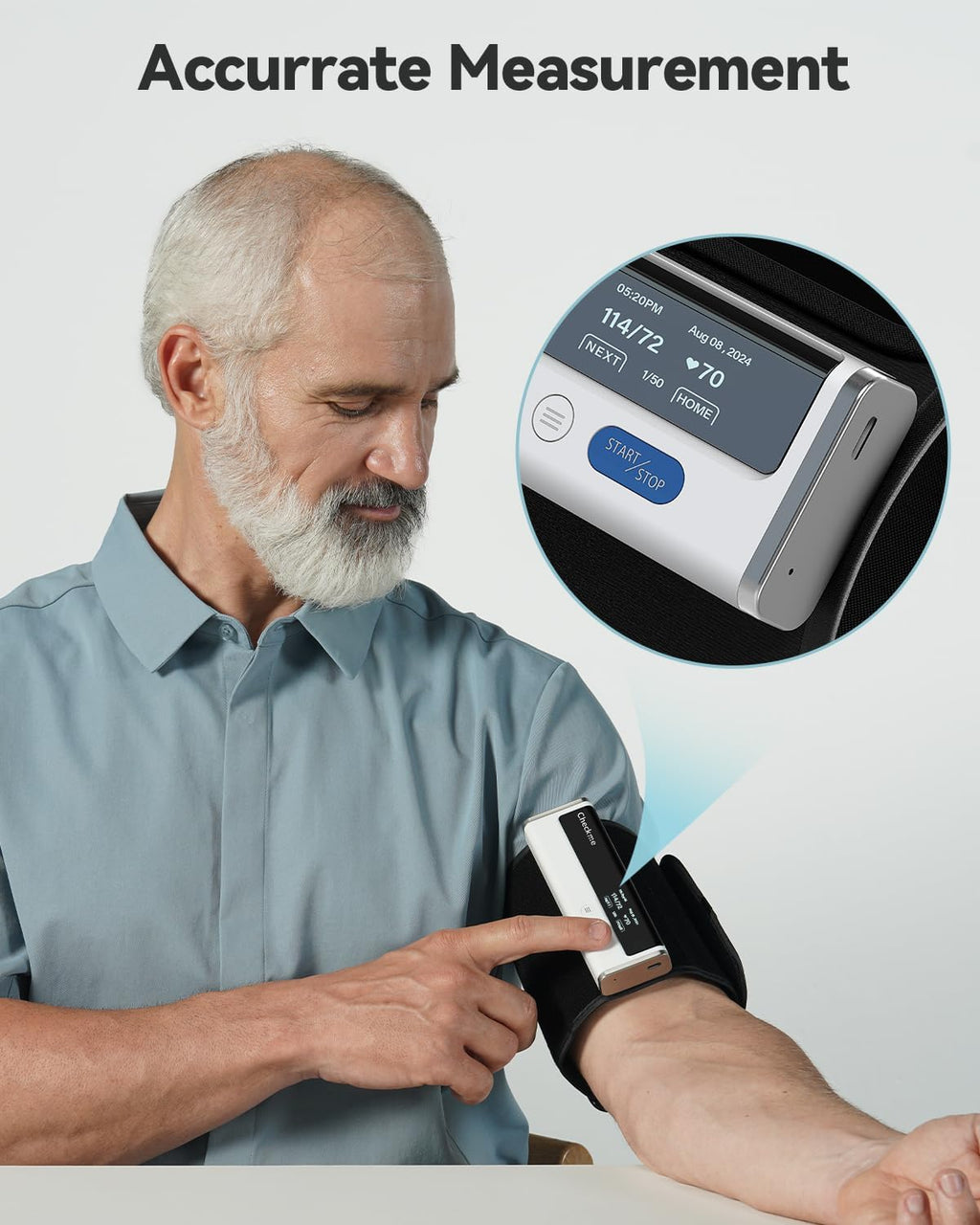 Upper Arm Blood Pressure Monitor with Bluetooth Cuff R10877