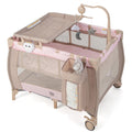 3 in 1 Pink Pack and Play with Bassinet B45481