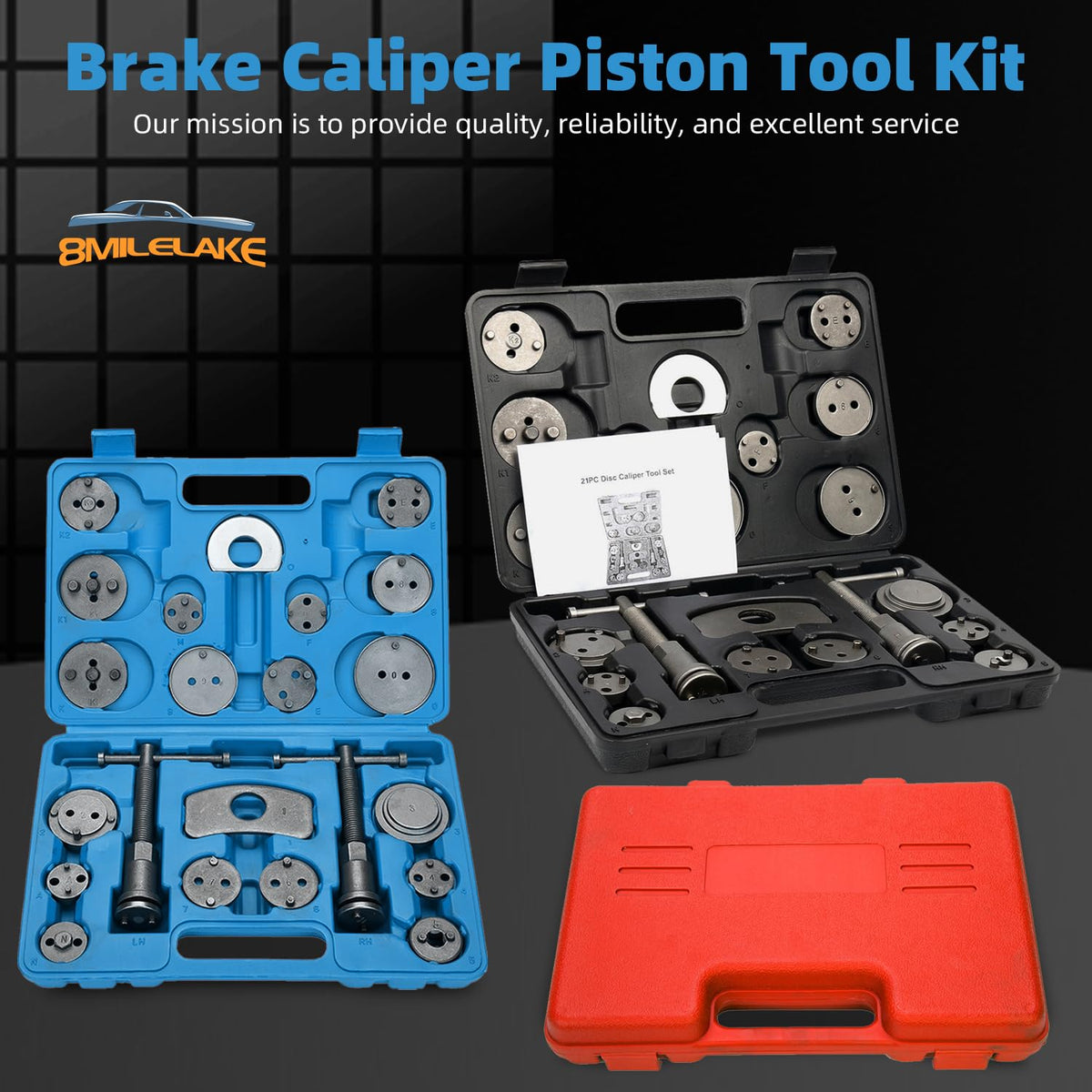 35pcs Disc Brake Caliper Tool Kit E232244